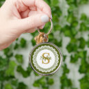 Recherche de olive porteclés Monogramme