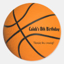 Recherche de basketball autocollants Anniversaire