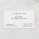 Recherche de avocats cartes visite Pour lui