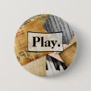 Recherche de notes musicales badges Vintage