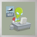 Suche nach alien spaß poster Lustig