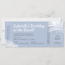 Recherche de billet de anniversaire invitations Ticket