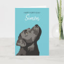 Suche nach happy labrador karten Schwarzes labor