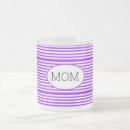 Recherche de rayures violettes tasses Monogramme