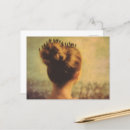 Recherche de cheveux cartes postales Rétro