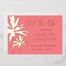Recherche de le de plage de date mariage invitations Palmier
