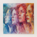 Recherche de visage femme puzzles Femmes