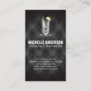 Recherche de boissons alcoolisées cartes visite Barman