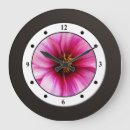Recherche de fleurs roses horloges Nature