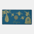 Recherche de abeille vintage tapis souris Fleur sauvage