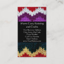 Recherche de knit cartes visite Artisanat
