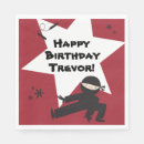 Recherche de ninja serviettes Anniversaire de ninja