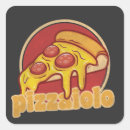 Recherche de de pizza autocollants Tarte