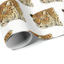 Recherche de guépards papier cadeau Jungle