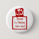 Recherche de panda rouge badges Ours
