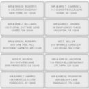 Recherche de transparent mariage autocollants Élégant