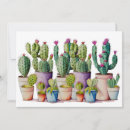 Recherche de saguaro invitations Boho