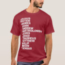 Suche nach apostel herren tshirts Jesus