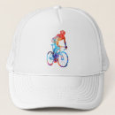 Recherche de cycliste casquettes Bicyclette