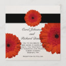 Recherche de marguerite gerbera invitations Noir