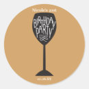 Recherche de vins autocollants Typographie