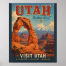 Suche nach vintage utah poster Wüste