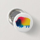 Recherche de bisons de buffle badges Animal