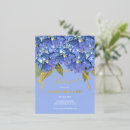Recherche de hortensias invitations Bride