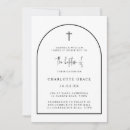 Recherche de noir baptême invitations Noir et blanc