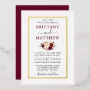Recherche de floral moderne mariage invitations Minimaliste simple