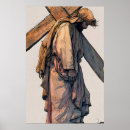 Suche nach jesus kreuz poster Christliche wandkunst