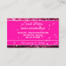 Suche nach licht rosa visitenkarten Funkeln