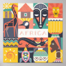 Recherche de symbole africain posters Ethnique