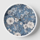 Suche nach vintage blumenmuster wanduhren Natur