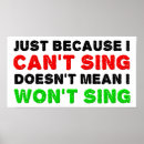 Recherche de sing poster Ne chante pas