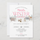Recherche de pink winter wonderland invitations Cerf