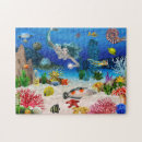 Suche nach unterwasser puzzle Girl
