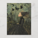 Recherche de imaginaire foncé cartes postales Ai généré