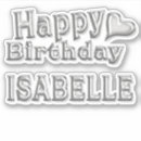 Recherche de happy birthday to me autocollants Nom
