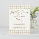 Recherche de gingham invitations Simple