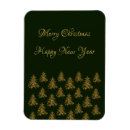 Recherche de arbre de noël magnets Doré