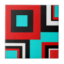 Recherche de rouge blanc noir carreaux Moderne