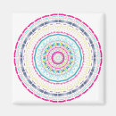 Recherche de mandala coloré magnets Boho