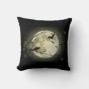 Recherche de pleine lune coussins Gothique