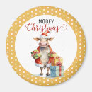 Suche nach weihnachtskuh magnete Niedlich