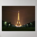 Suche nach eiffelturm nachts poster Sehenswürdigkeit