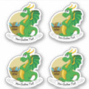 Suche nach drache cartoon aufkleber Für kinder