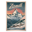 Recherche de alpes suisses posters Zermatt