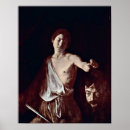 Recherche de goliath posters Caravaggio
