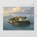 Suche nach alcatraz insel postkarten Bucht von san francisco